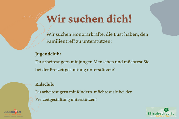 Honorarkräfte gesucht